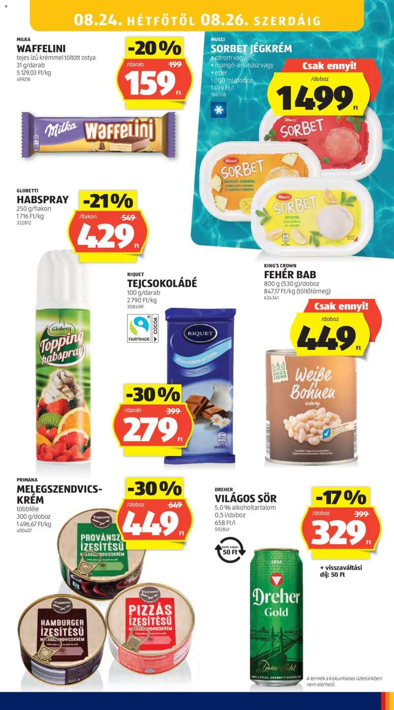 Aldi Aldi akciós újság 29 oldal