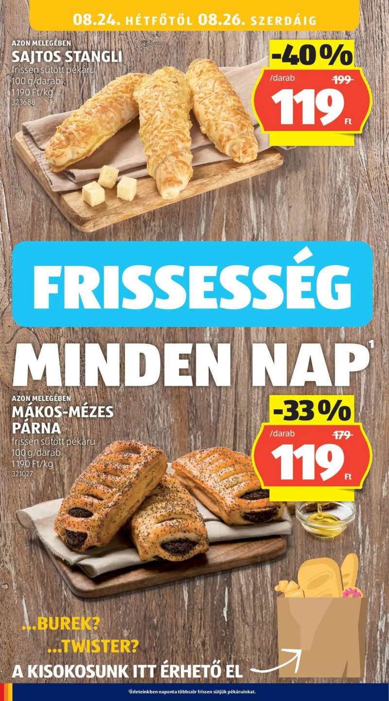 Aldi Aldi akciós újság 30 oldal