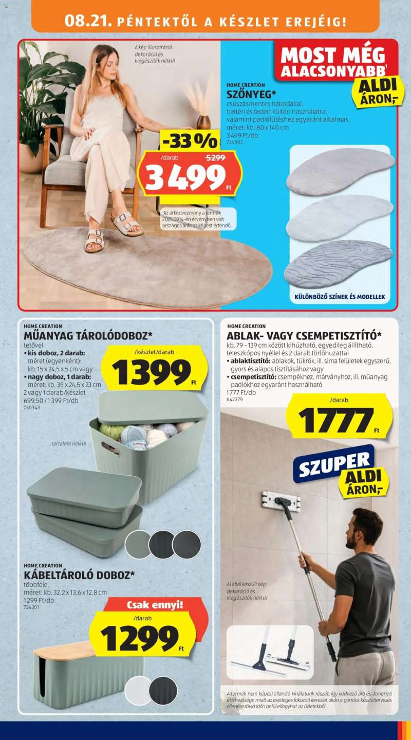 Aldi Aldi akciós újság 39 oldal