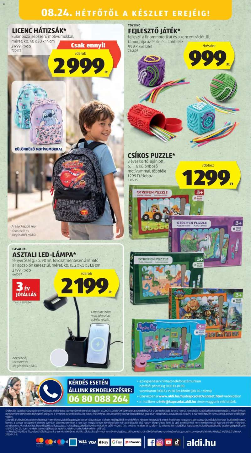 Aldi Aldi akciós újság 52 oldal