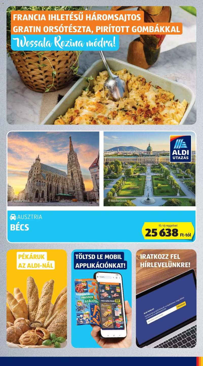 Aldi Aldi akciós újság 7 oldal