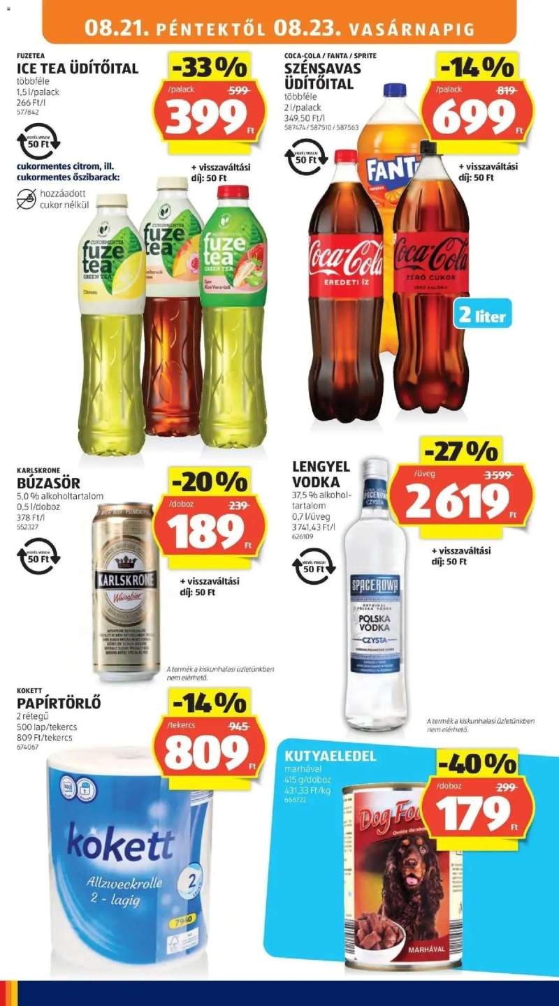 Aldi Aldi aktuális akciós újság 12 oldal