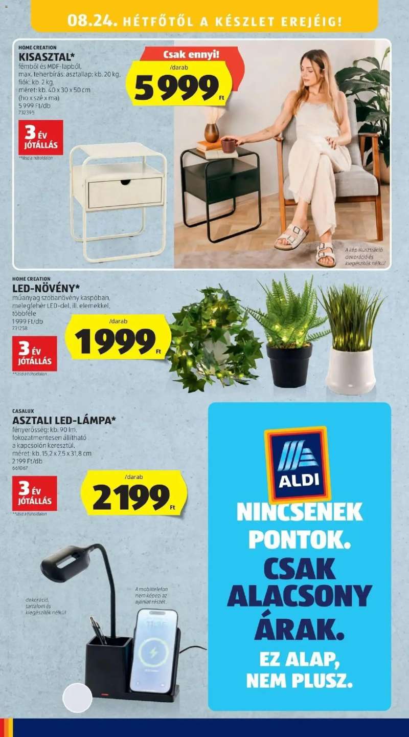 Aldi Aldi aktuális akciós újság 30 oldal