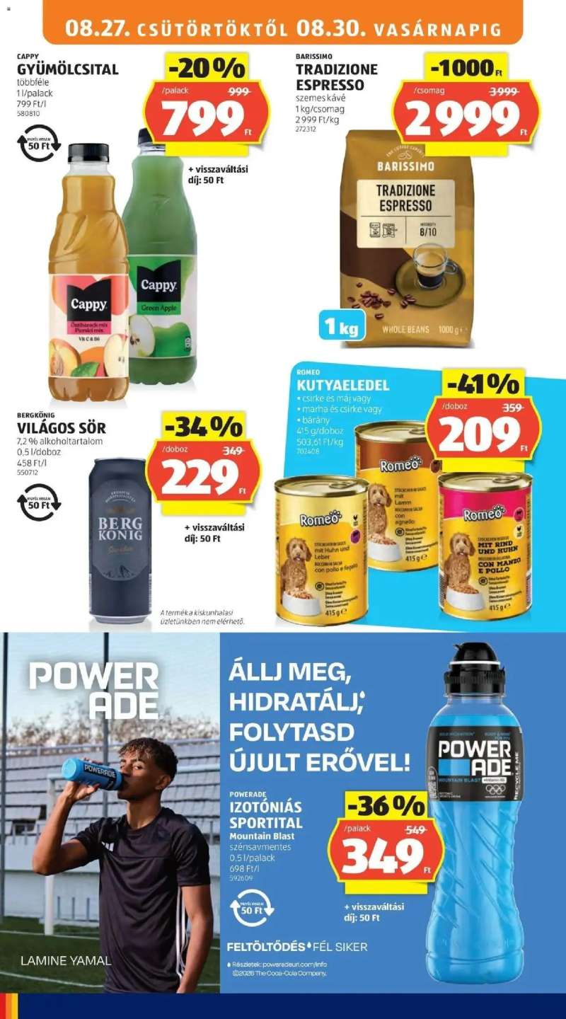 Aldi Aldi aktuális akciós újság 14 oldal