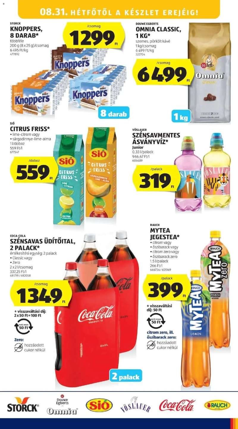 Aldi Aldi aktuális akciós újság 23 oldal