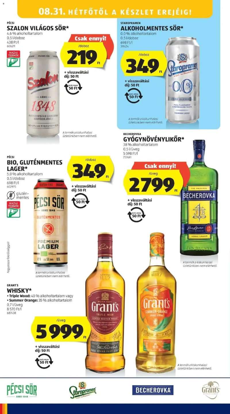 Aldi Aldi aktuális akciós újság 24 oldal