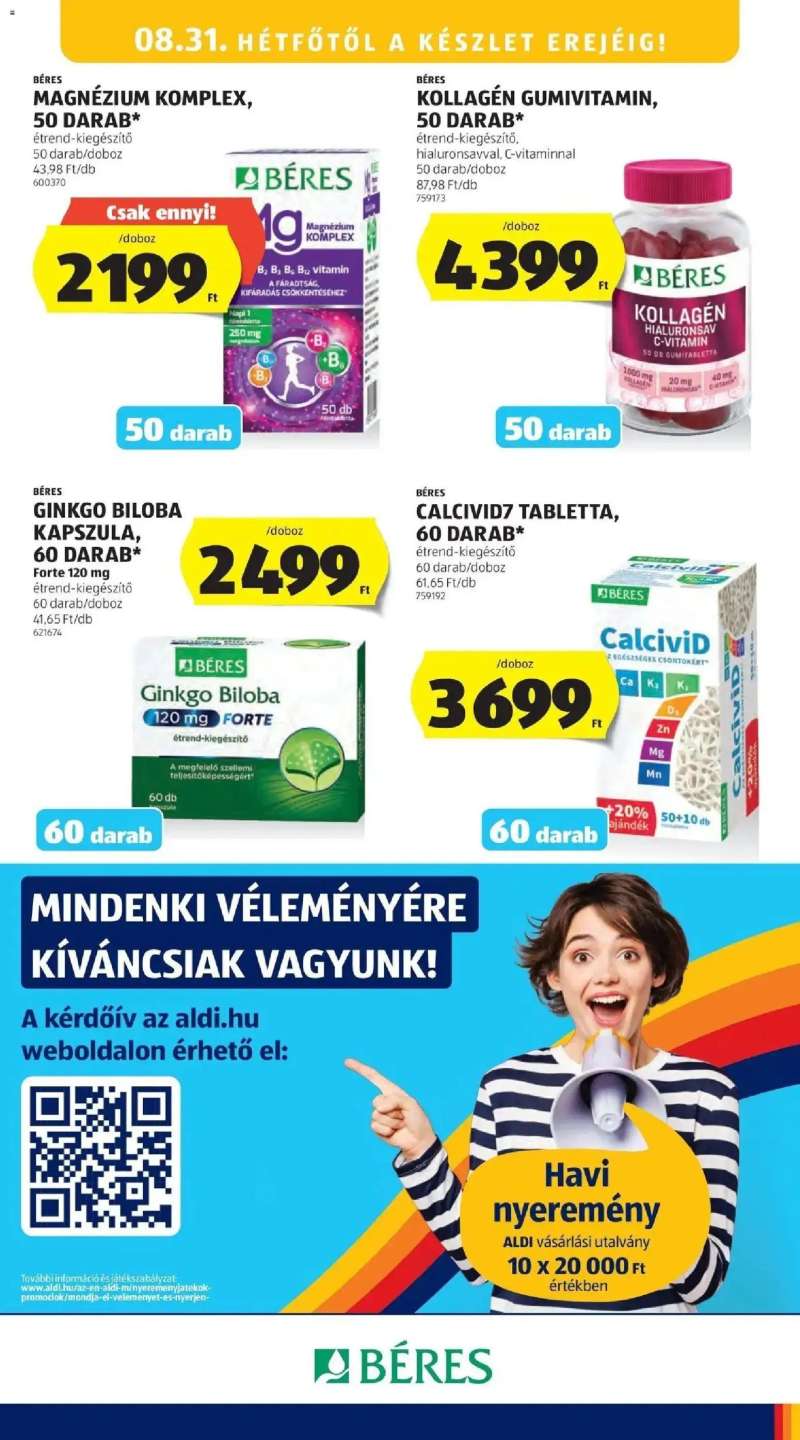 Aldi Aldi aktuális akciós újság 25 oldal