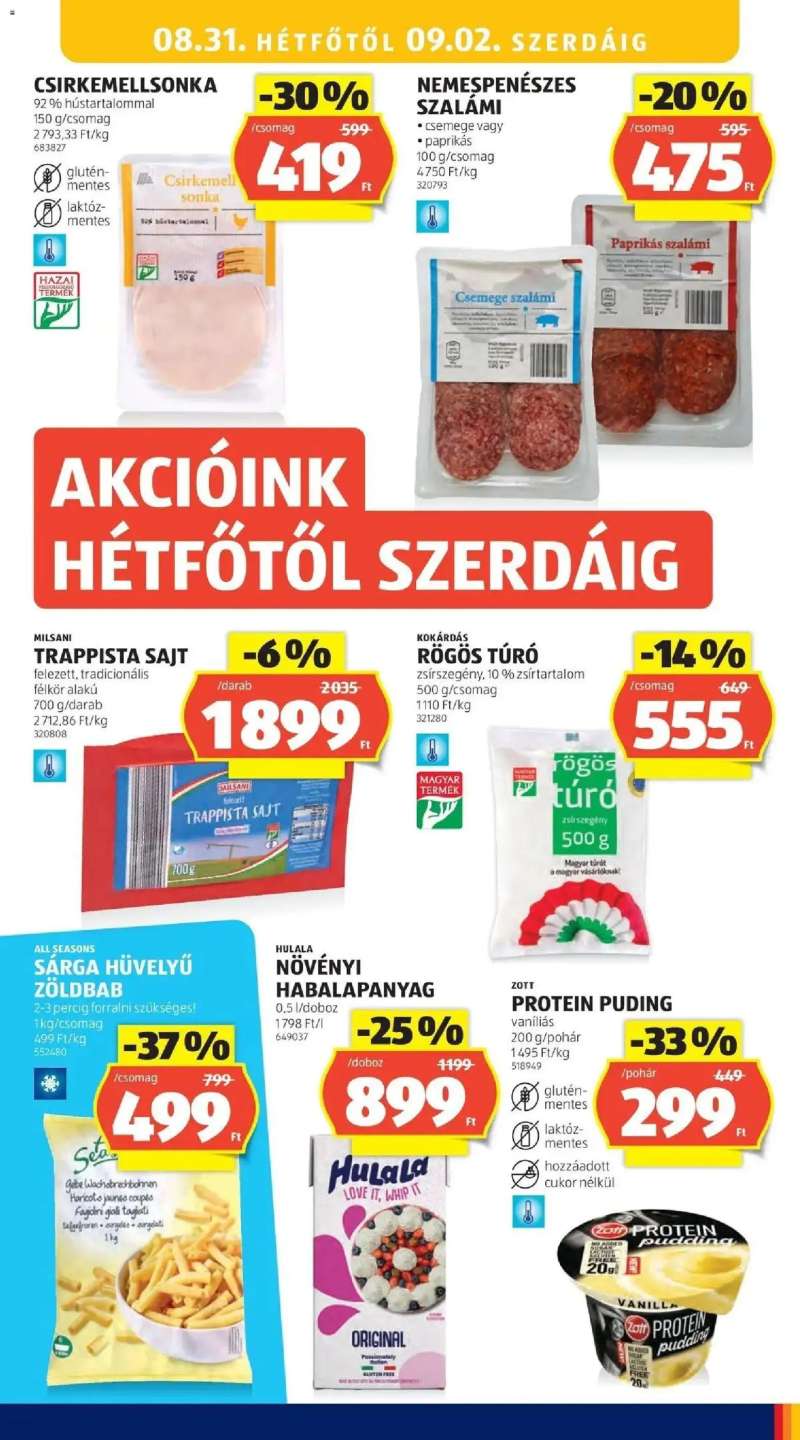 Aldi Aldi aktuális akciós újság 27 oldal