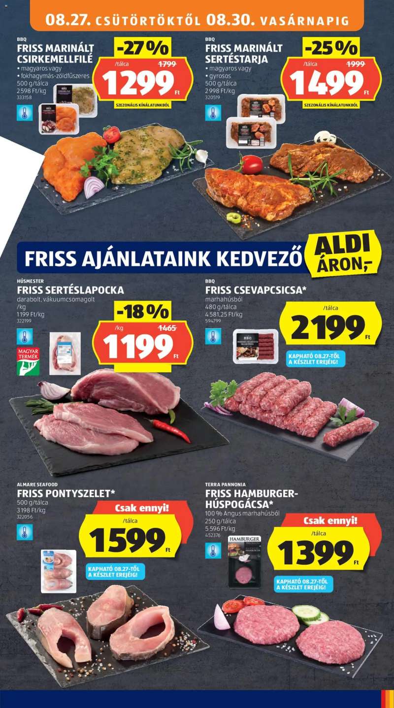Aldi Aldi akciós újság 11 oldal
