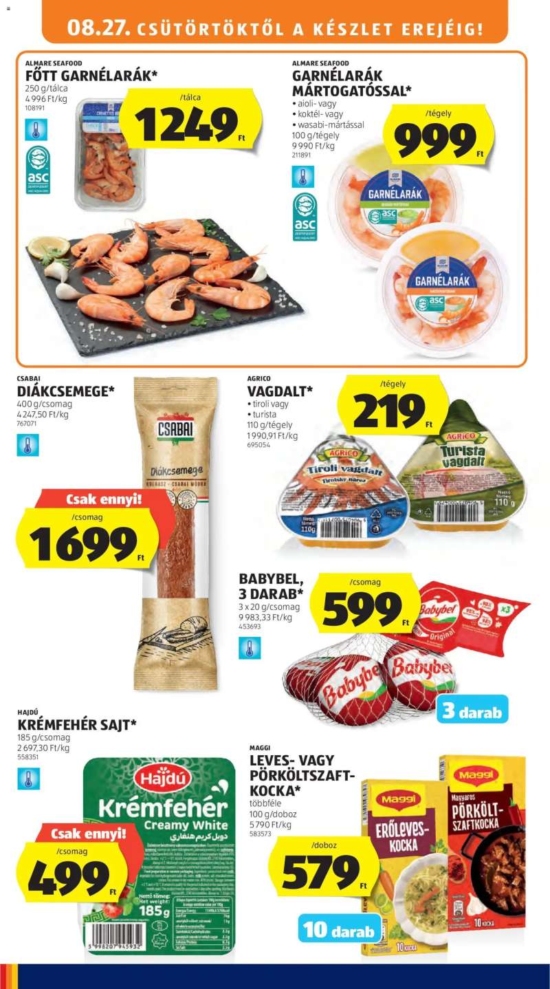 Aldi Aldi akciós újság 12 oldal