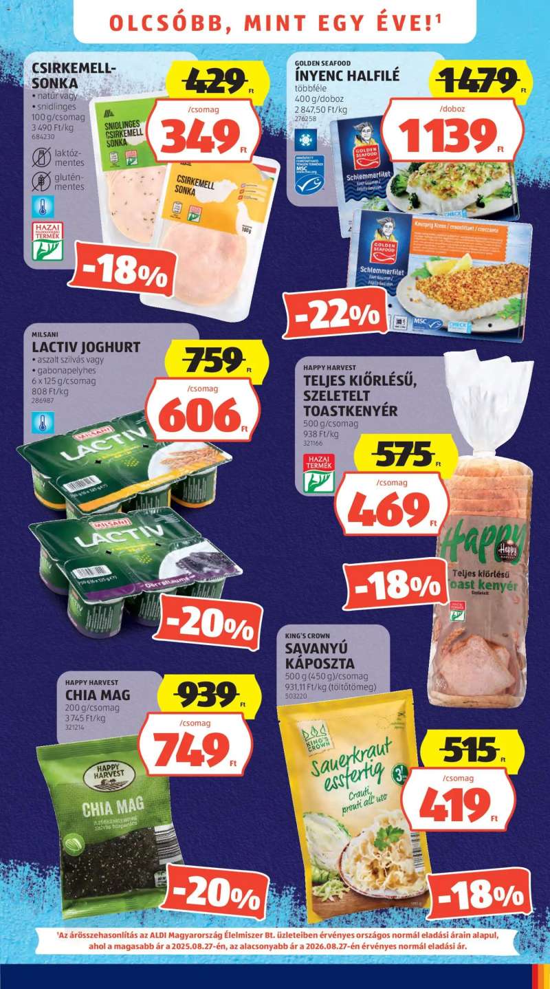 Aldi Aldi akciós újság 3 oldal