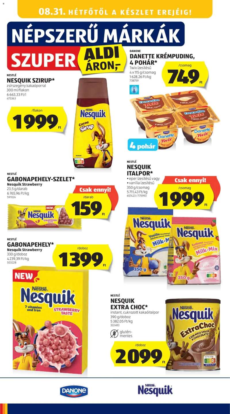 Aldi Aldi akciós újság 30 oldal