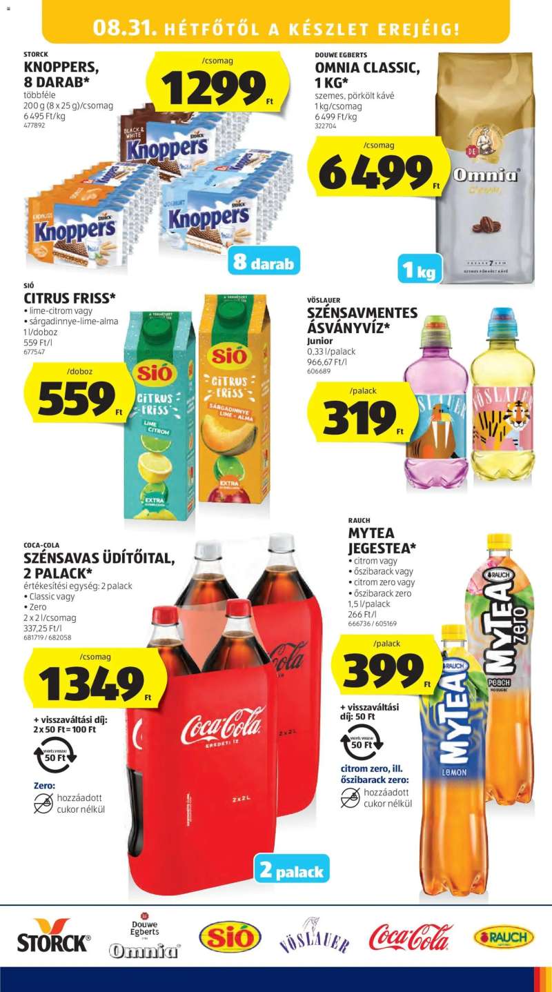 Aldi Aldi akciós újság 31 oldal