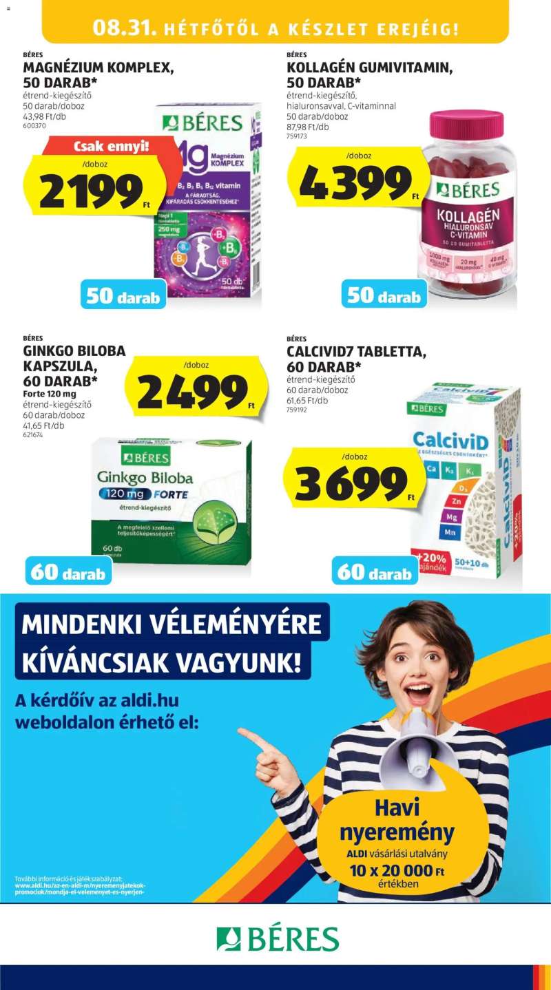 Aldi Aldi akciós újság 33 oldal