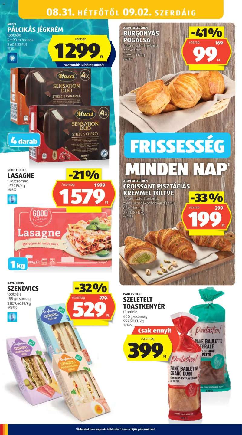 Aldi Aldi akciós újság 36 oldal