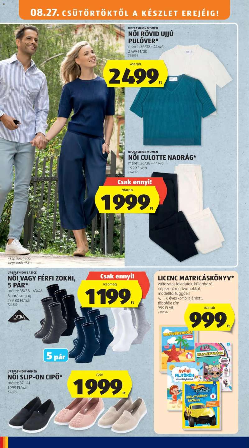 Aldi Aldi akciós újság 40 oldal