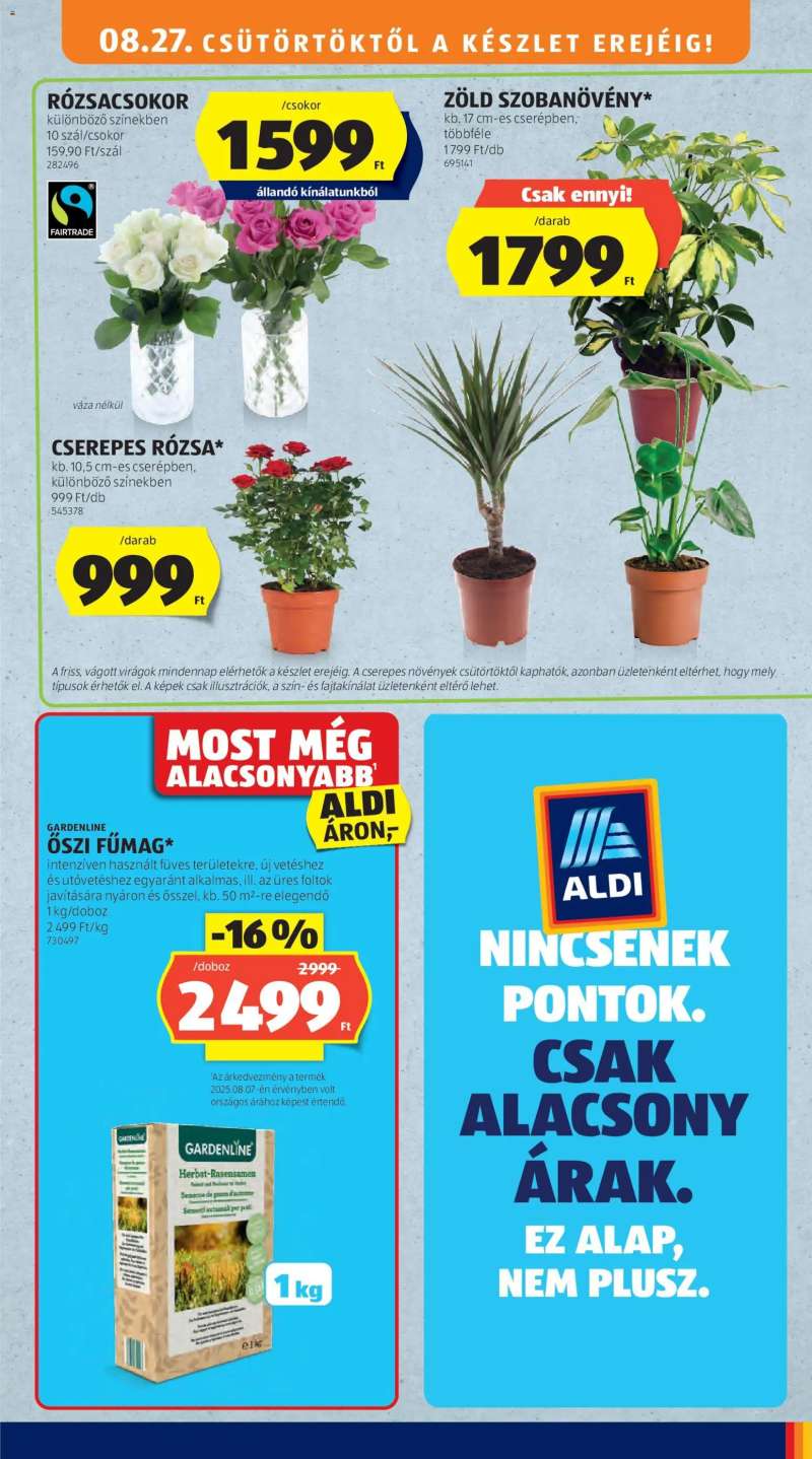 Aldi Aldi akciós újság 41 oldal