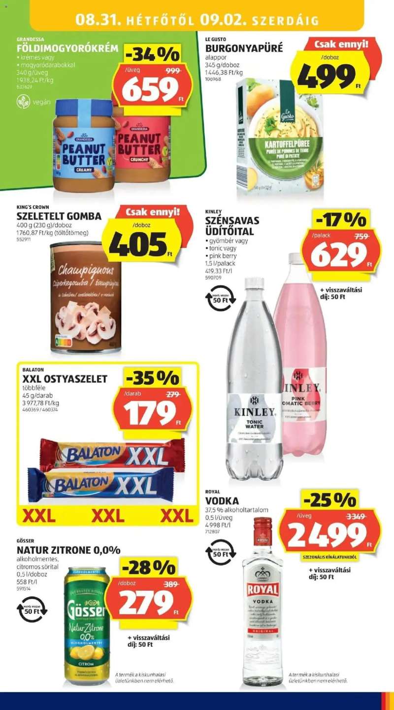 Aldi Aldi aktuális akciós újság 29 oldal