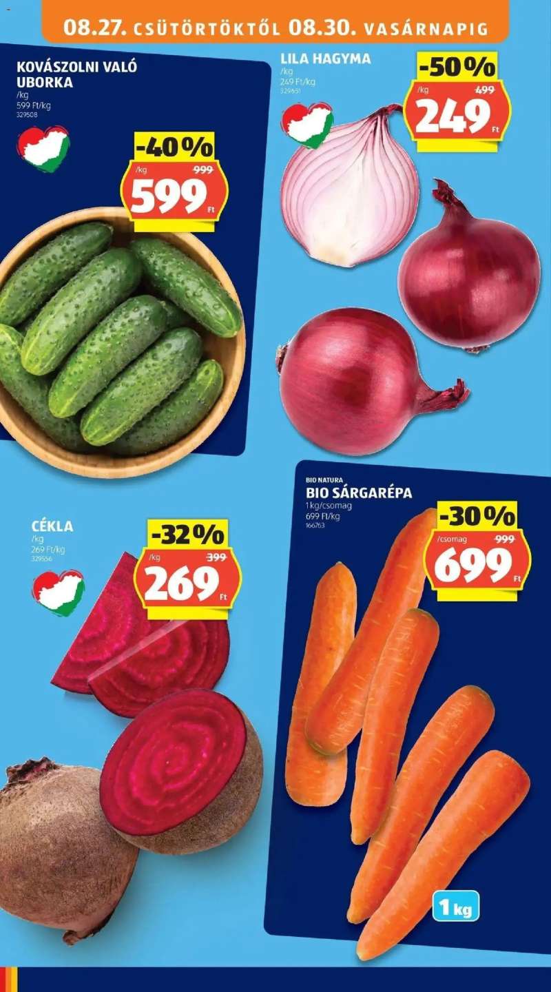 Aldi Aldi aktuális akciós újság 6 oldal