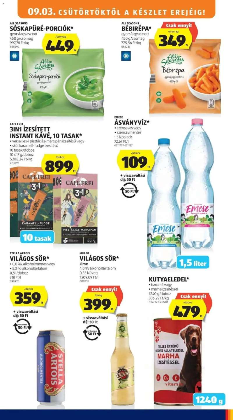 Aldi Aldi aktuális akciós újság 13 oldal