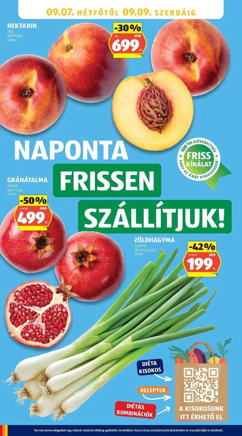 Aldi Aldi aktuális akciós újság 26 oldal