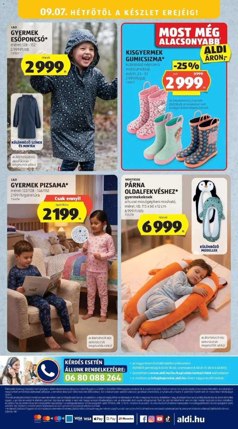 Aldi Aldi aktuális akciós újság 40 oldal