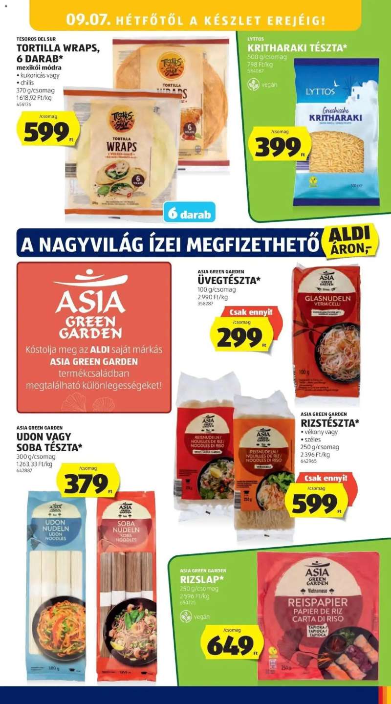 Aldi Aldi aktuális akciós újság 19 oldal