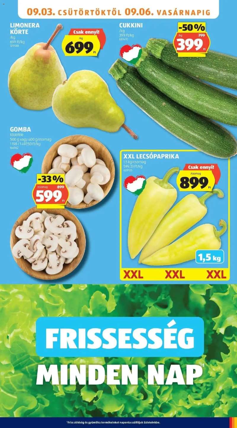 Aldi Aldi aktuális akciós újság 5 oldal