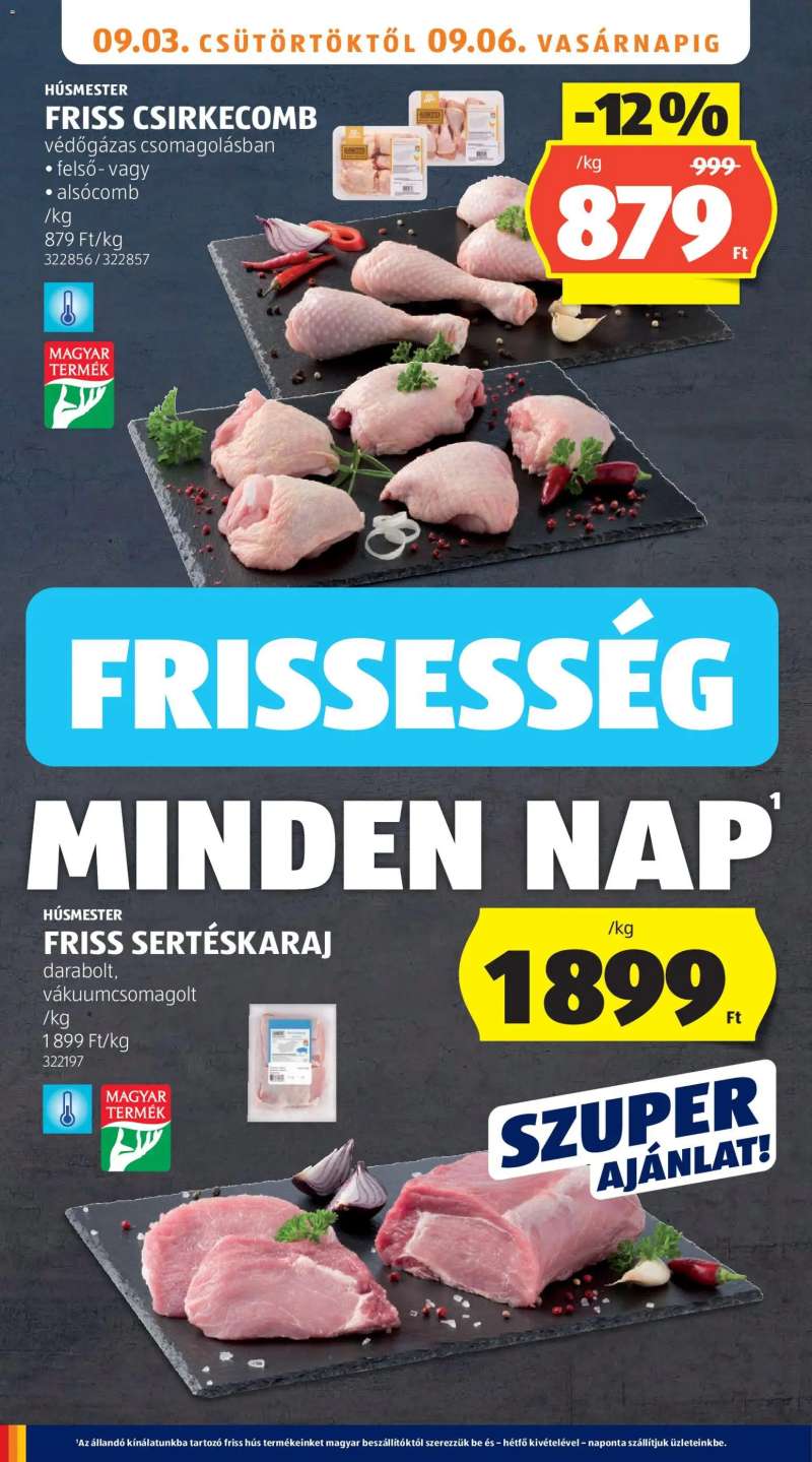 Aldi Aldi akciós újság 16 oldal
