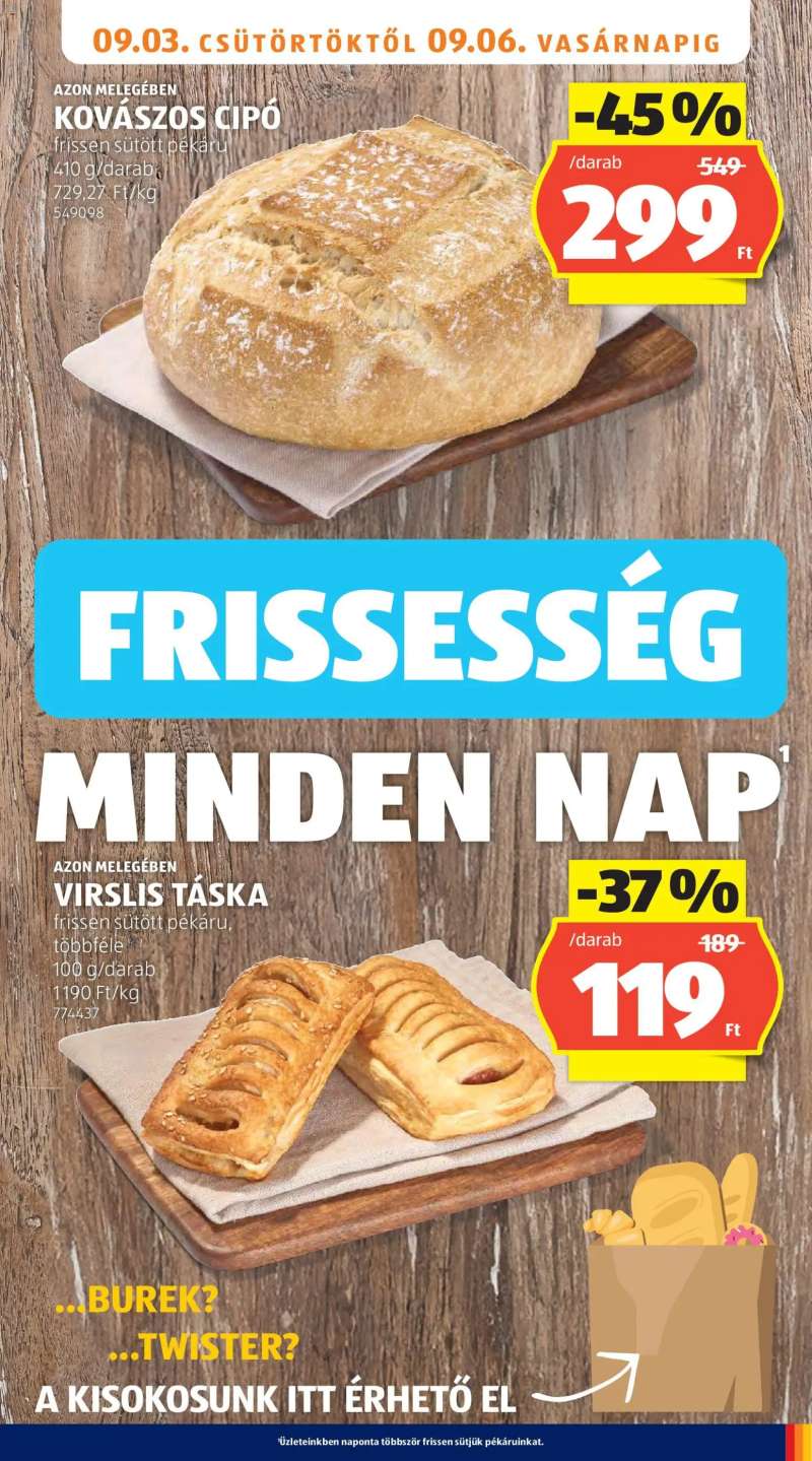 Aldi Aldi akciós újság 17 oldal