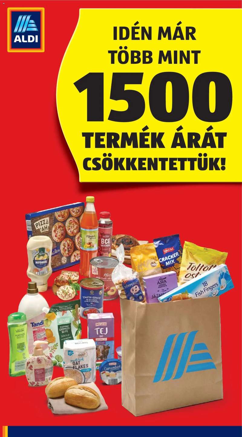 Aldi Aldi akciós újság 20 oldal