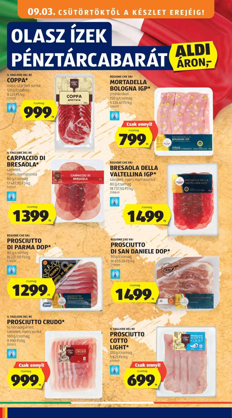 Aldi Aldi akciós újság 22 oldal