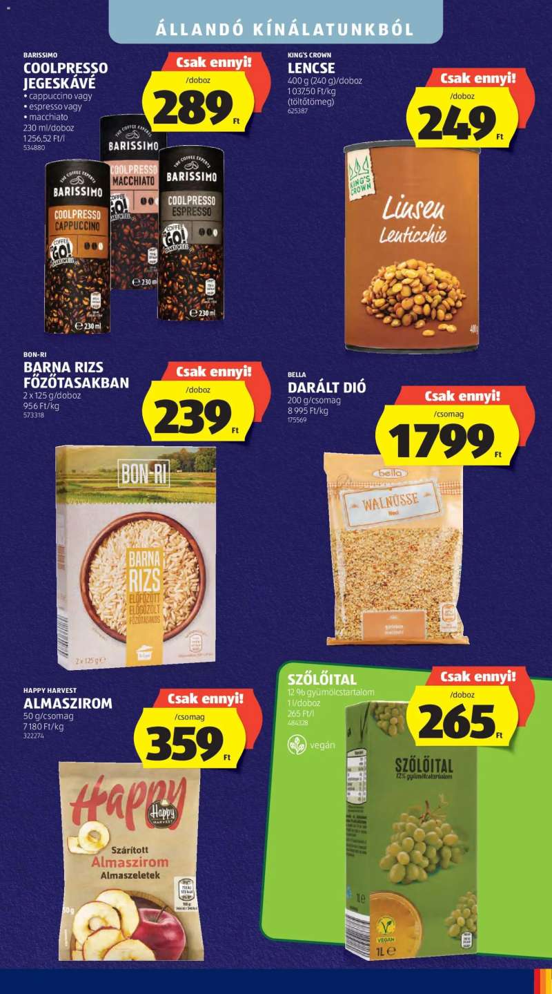 Aldi Aldi akciós újság 3 oldal