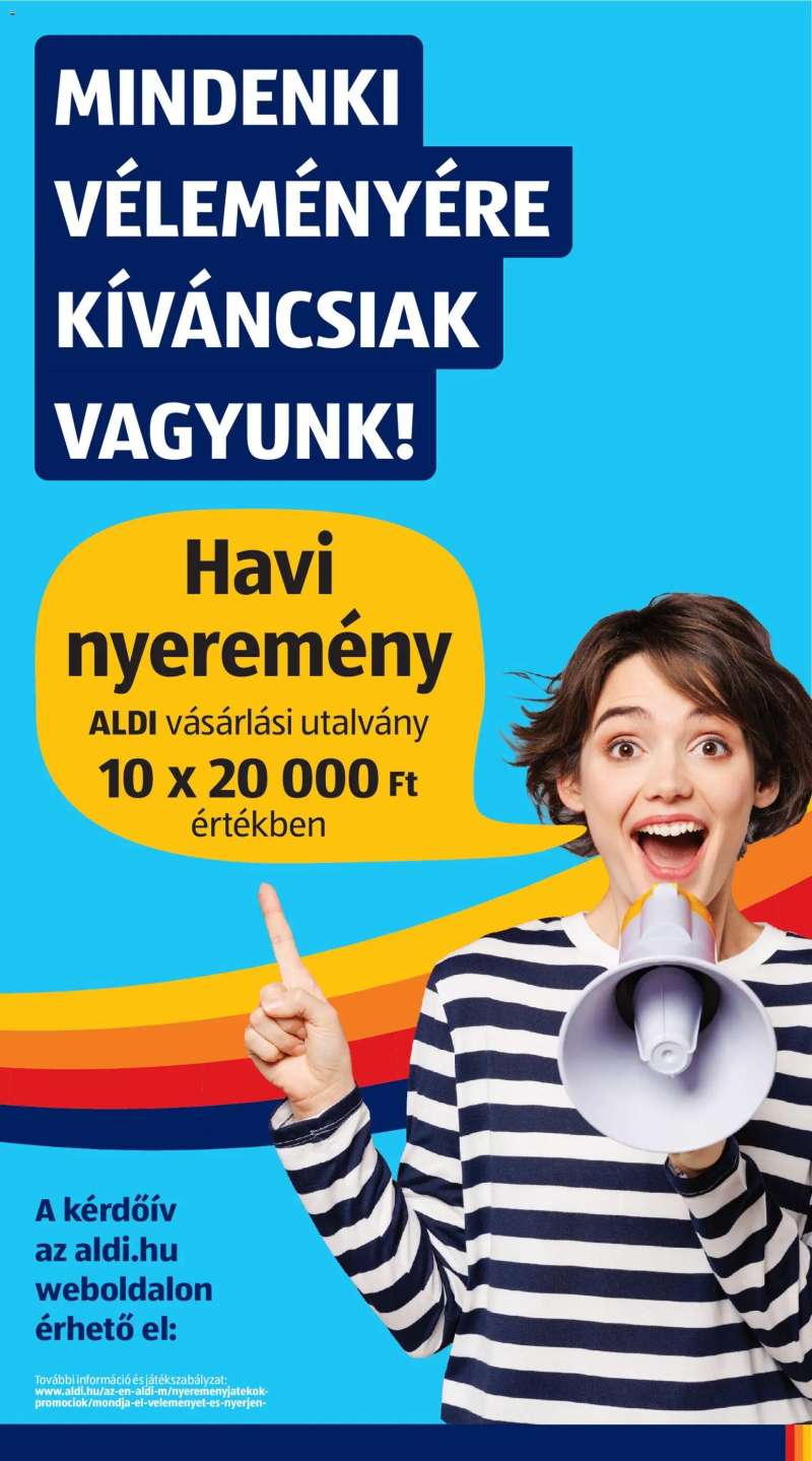 Aldi Aldi akciós újság 33 oldal