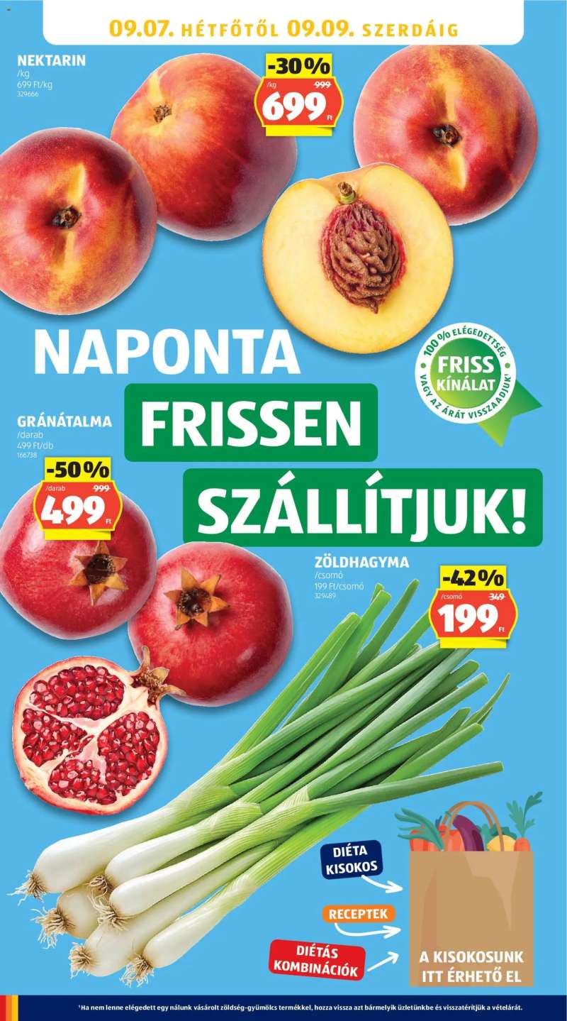 Aldi Aldi akciós újság 36 oldal