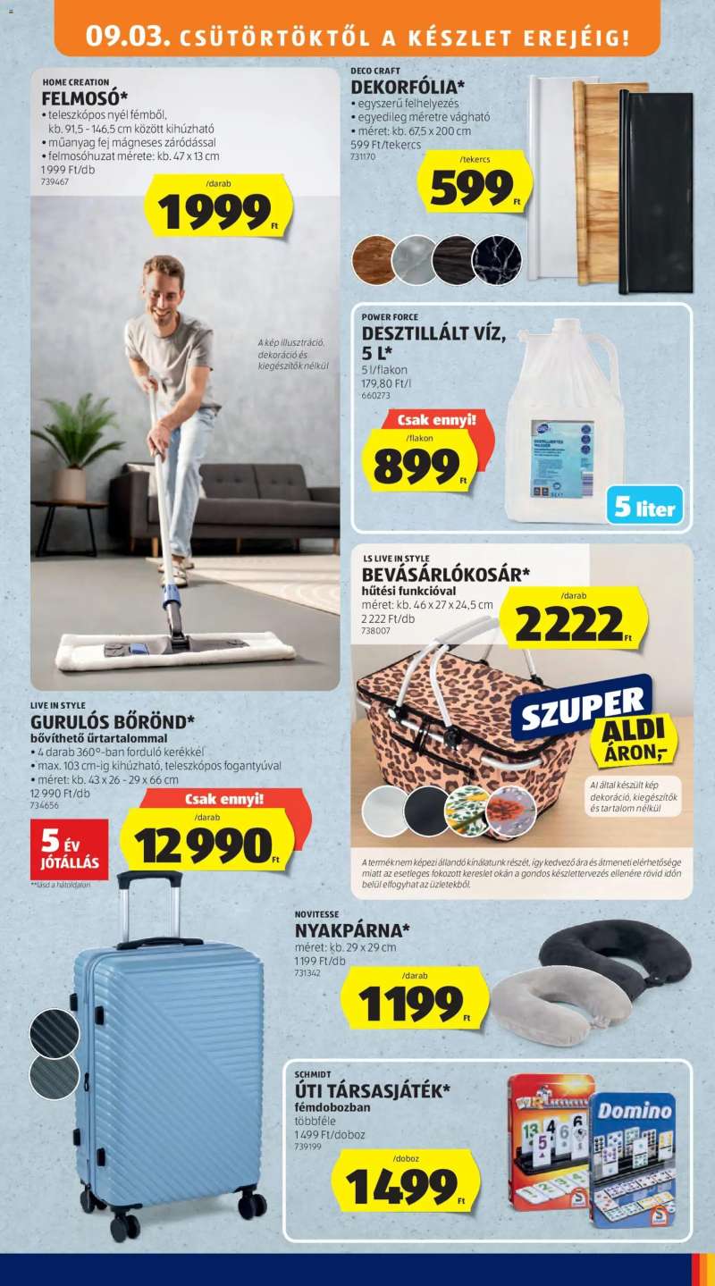 Aldi Aldi akciós újság 43 oldal