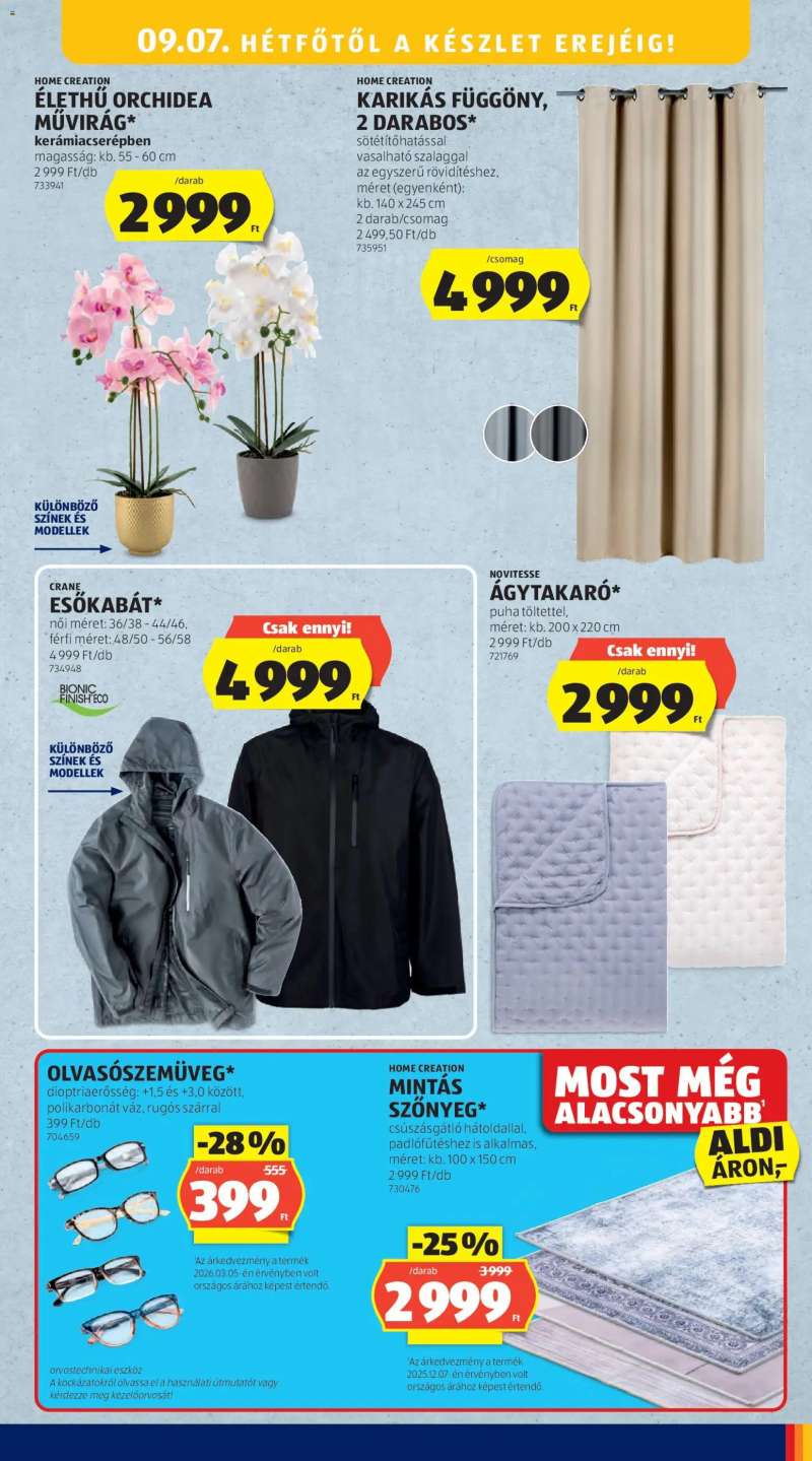 Aldi Aldi akciós újság 47 oldal