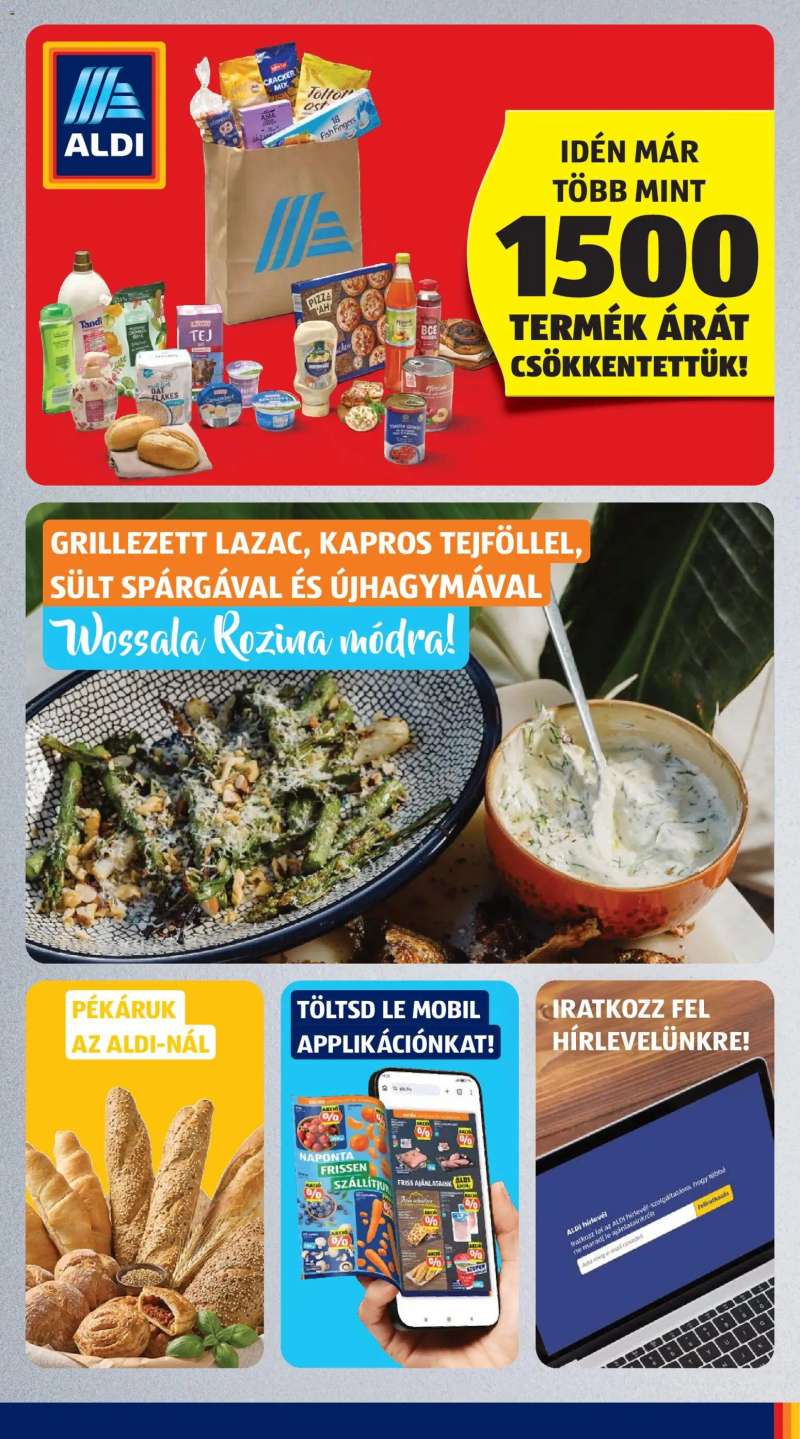 Aldi Aldi akciós újság 5 oldal