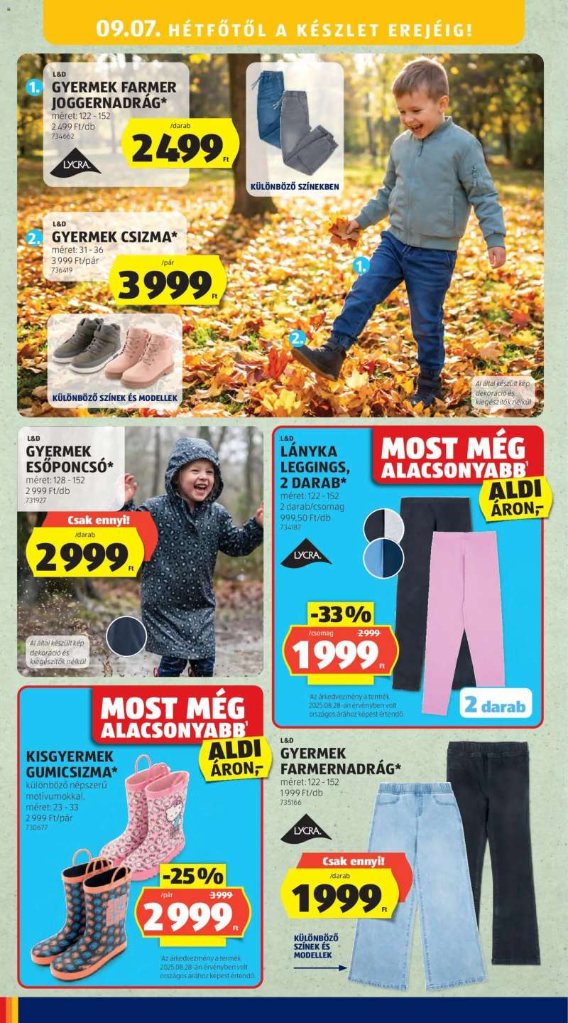 Aldi Aldi akciós újság 50 oldal