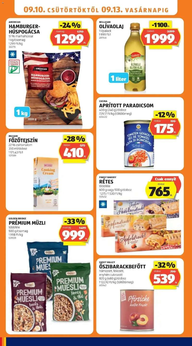 Aldi Aldi aktuális akciós újság 10 oldal