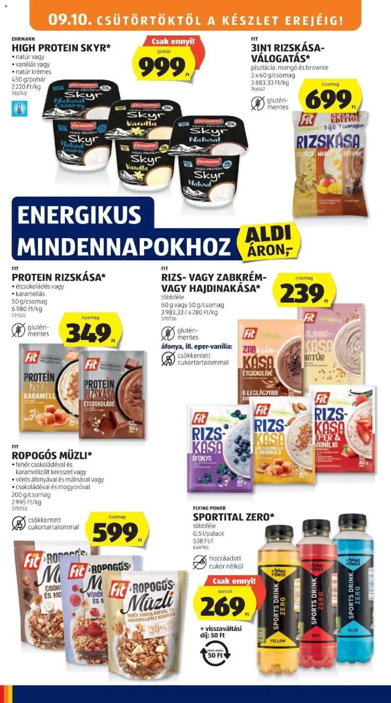 Aldi Aldi aktuális akciós újság 14 oldal