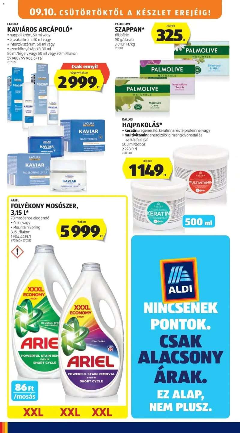 Aldi Aldi aktuális akciós újság 16 oldal