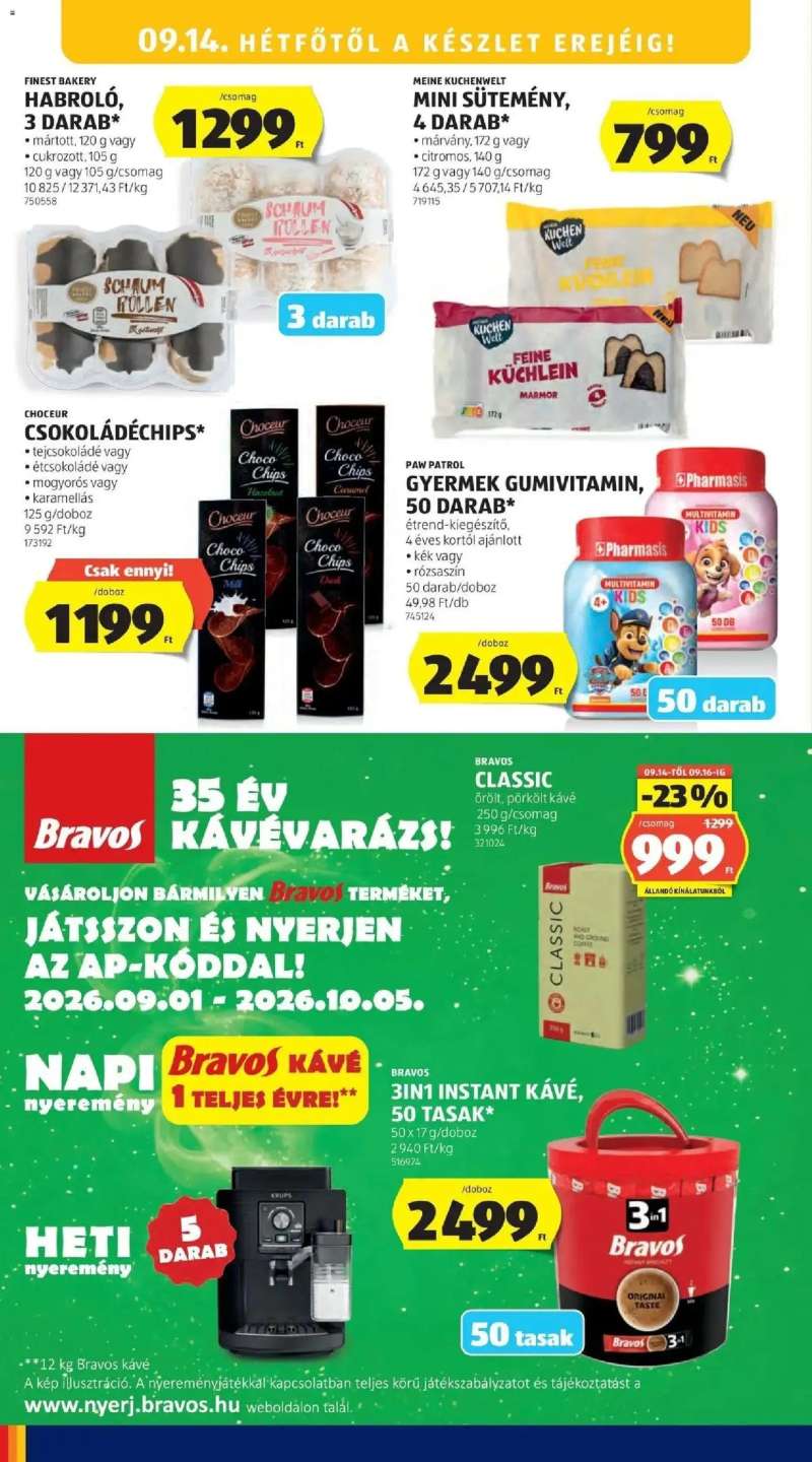 Aldi Aldi aktuális akciós újság 18 oldal