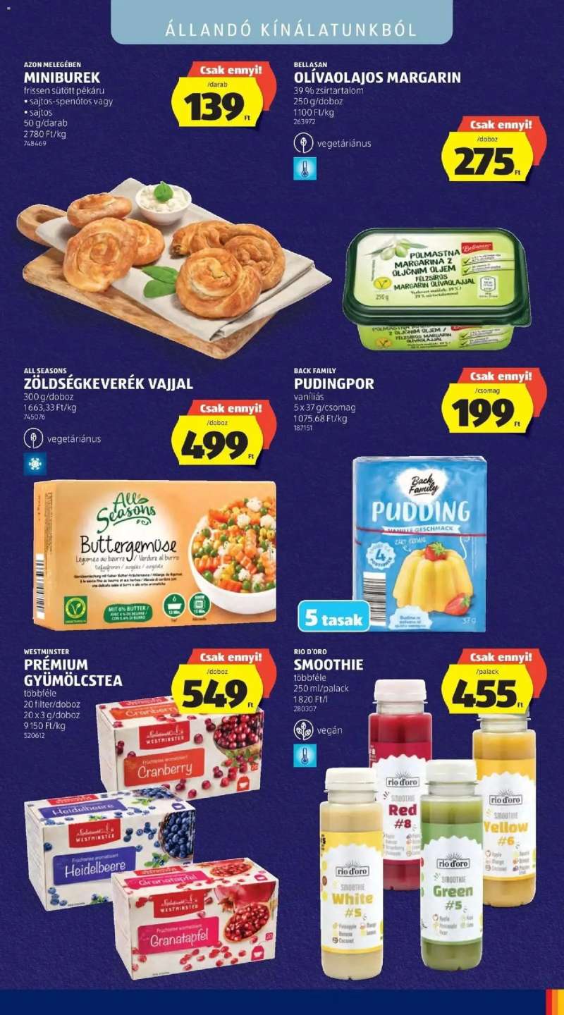 Aldi Aldi aktuális akciós újság 3 oldal