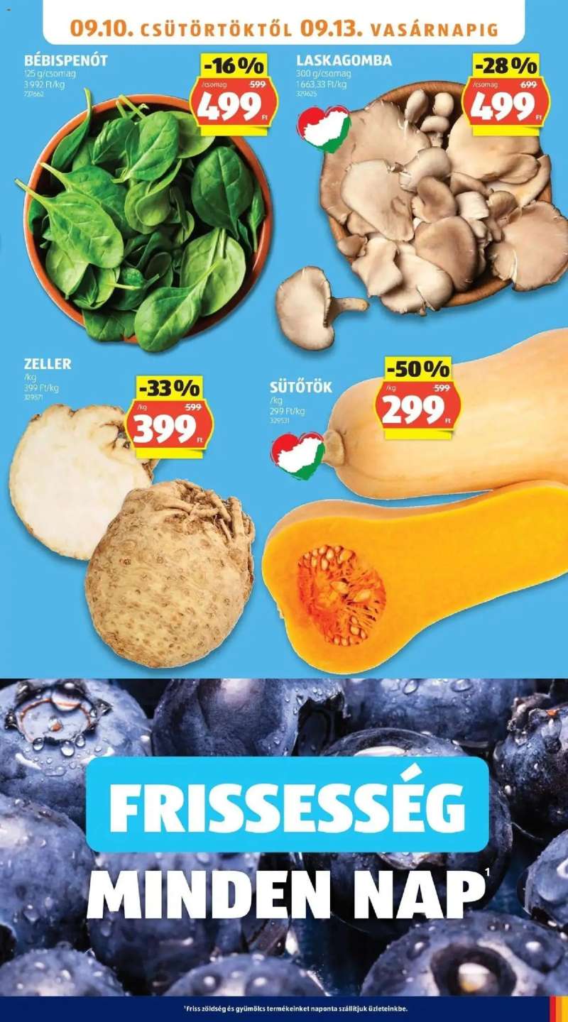 Aldi Aldi aktuális akciós újság 5 oldal