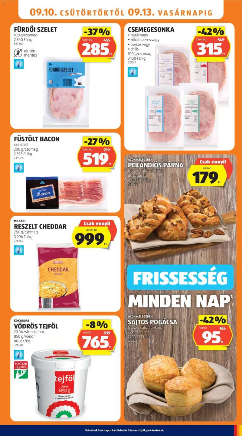 Aldi Aldi akciós újság 13 oldal