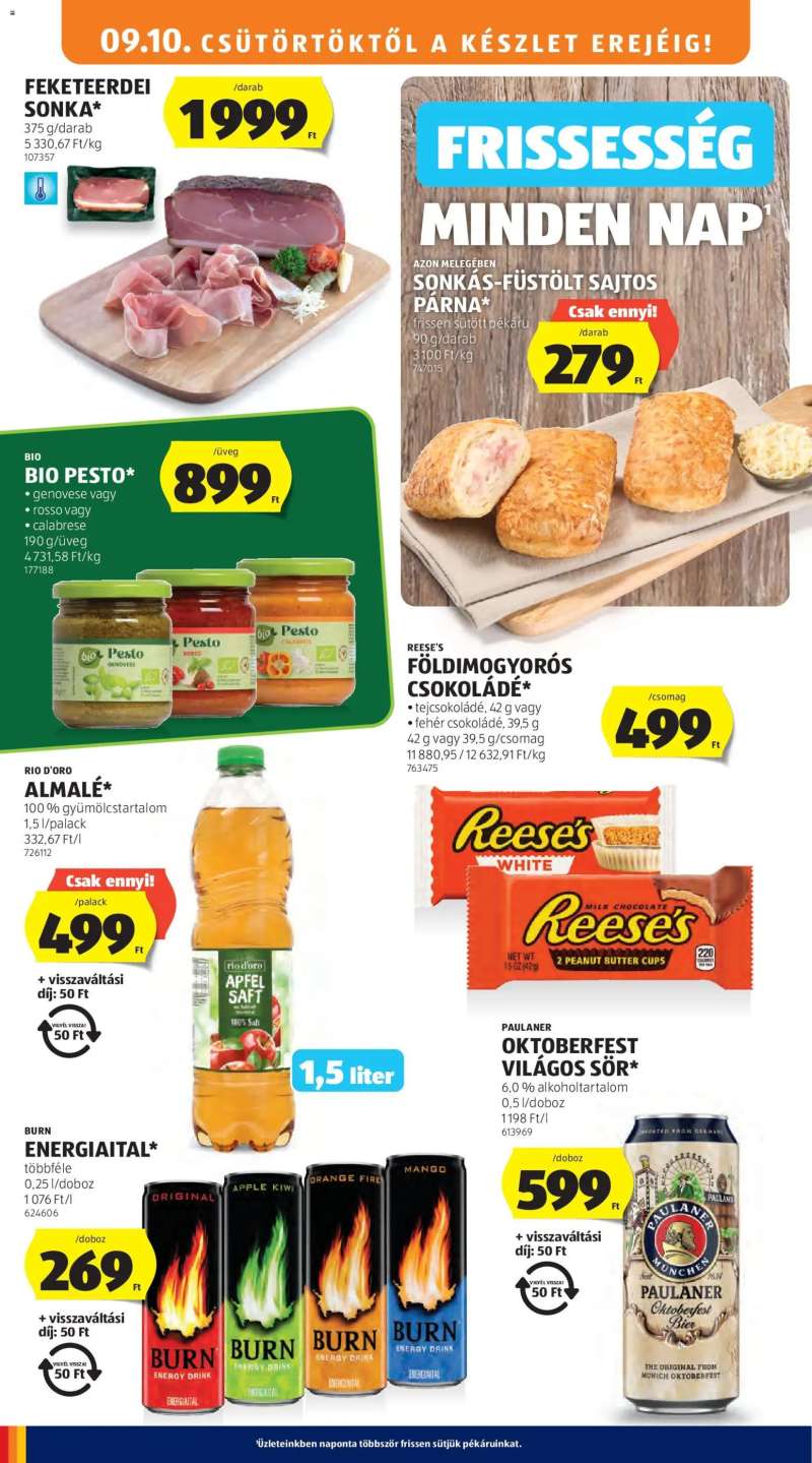 Aldi Aldi akciós újság 16 oldal