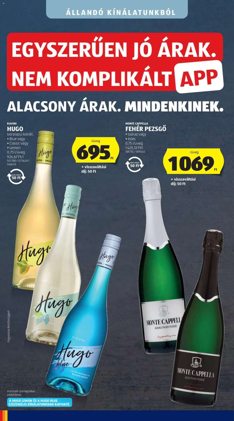 Aldi Aldi akciós újság 18 oldal