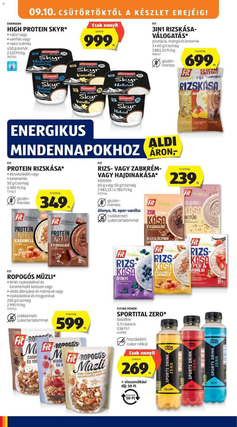 Aldi Aldi akciós újság 20 oldal