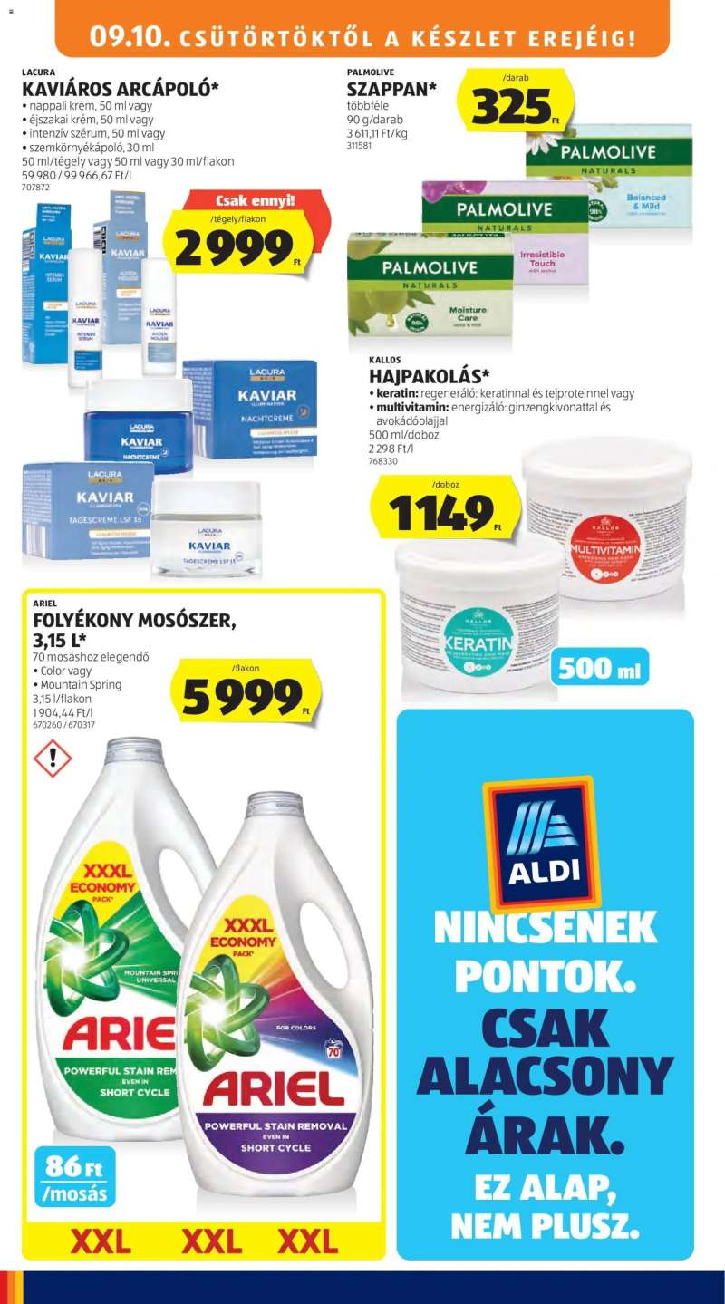 Aldi Aldi akciós újság 22 oldal